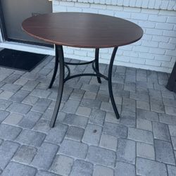 Compact Round Dining Table 