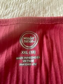 Wonder Nation girls Top Size XXL