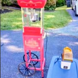 (2) Hot Air Popcorn Poppers for parties & home use