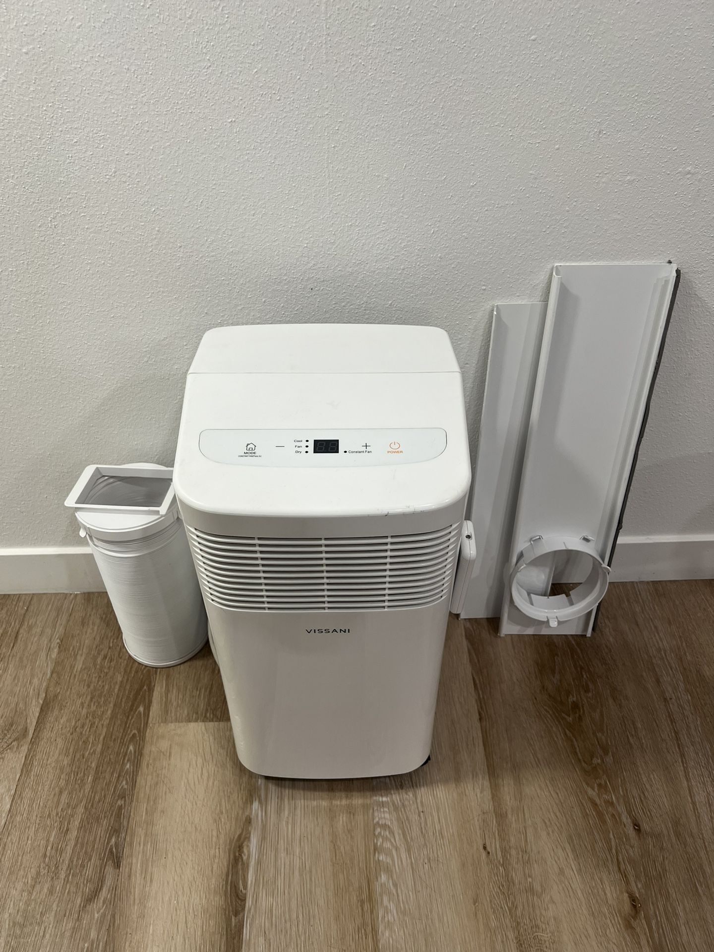 Beat the Heat! Vissani Portable AC Unit Vissani VAP09R1AWT - 5,000 BTU portable air conditioner