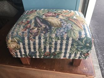 Vintage foot stool