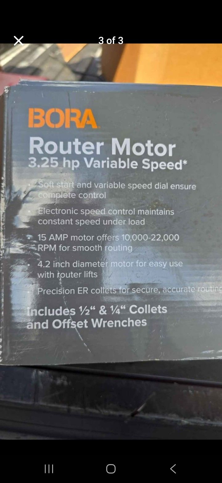 Bora router