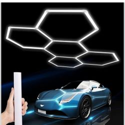 LZHOME hexagon  led garage  lights