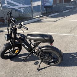 1500W Moto-Inspired Electric Bike | Fat Tires | Ready Now