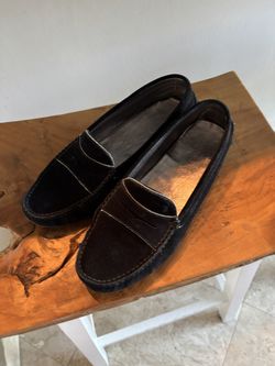 Women’s Tods Gommino loafers in black suede sz 40 