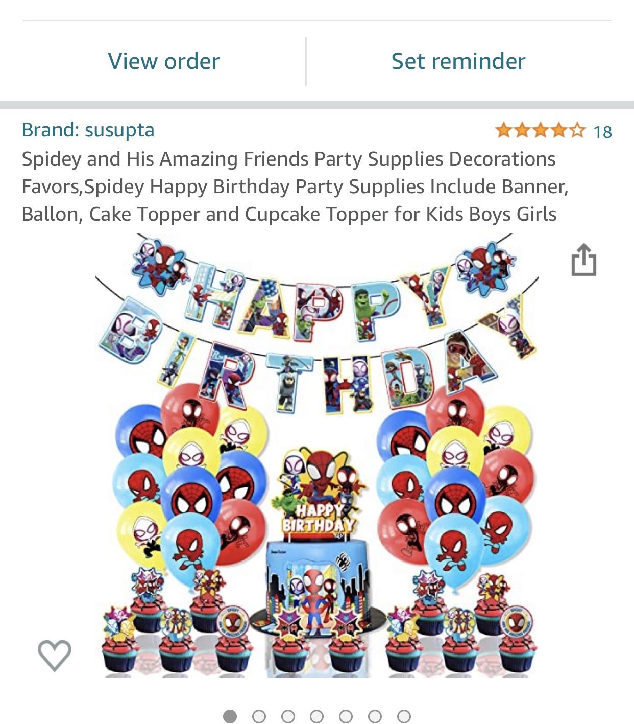 Spidey & Friends Birthday Party 