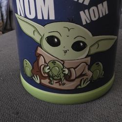 Grogu cookie jar
