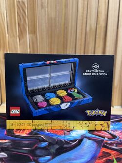 Kanto Region Badge Collection lego