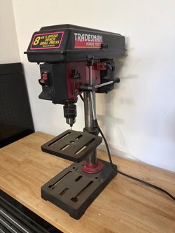 Tradesman 8" 5-Speed Bench Drill Press Model 8055S