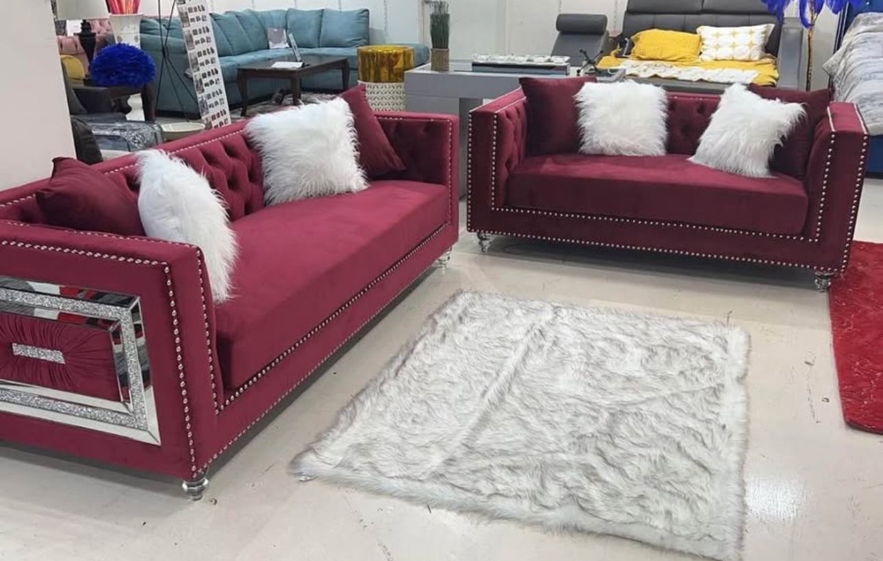 ‼️Big Sale Limited Stock‼️ Heibero Sofa & Loveseat