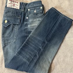 True Religion Men’s Jeans Size 38x32 Slim Fit Brand New With Tags Attached