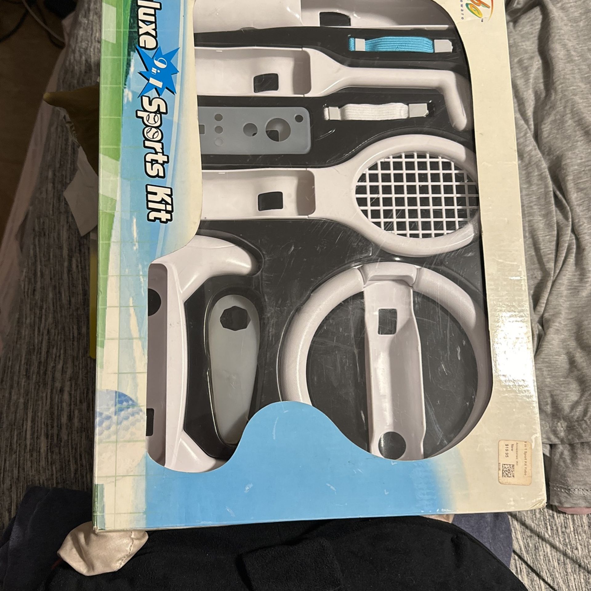Deluxe 9 in 1 Sports Kit For Nintendo Wii