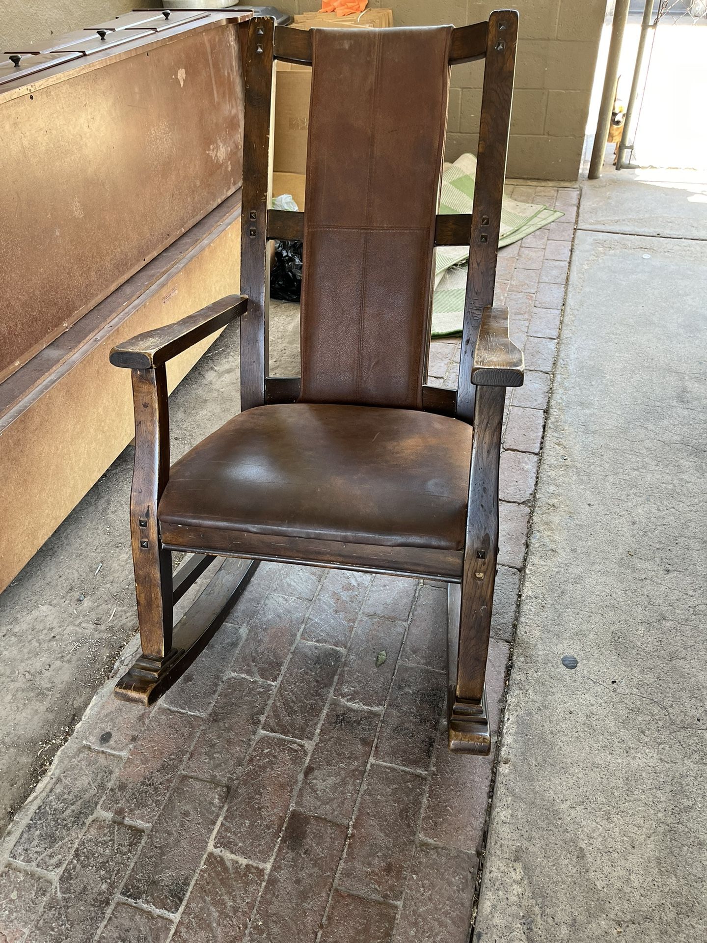 Free Wooden Rocking Chair