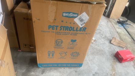 Pet stroller brand new in box