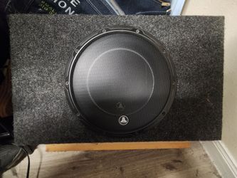 Premium JL Audio 10W6v3-D4 Sub, Matching 500/1 Amp & Enclosure Box