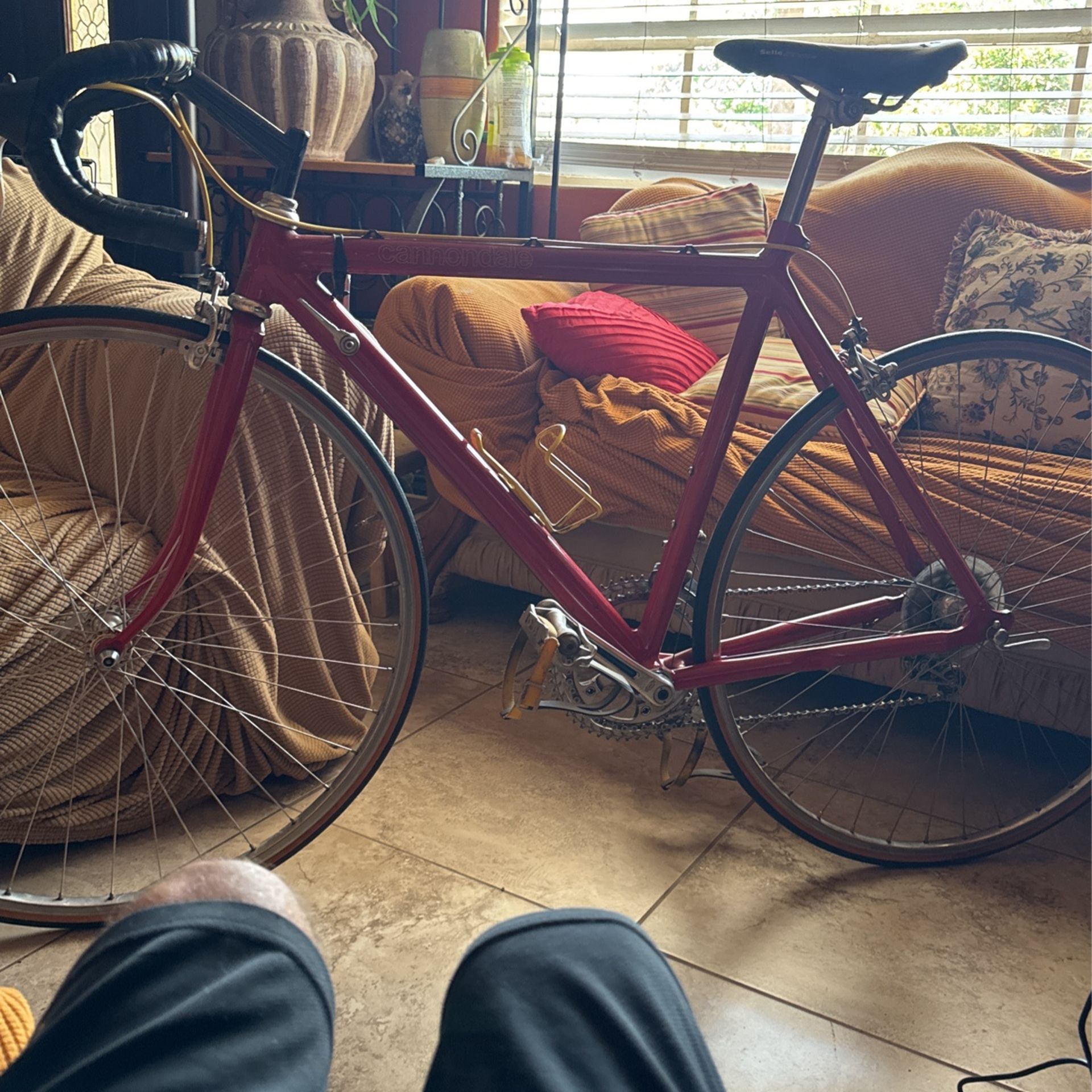 I Brought This Vintage Bike In Really Good Condition Is A CANNONDALE SUPER LIGHT WEIGHT