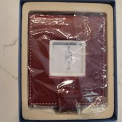 Leather Red Image Holder