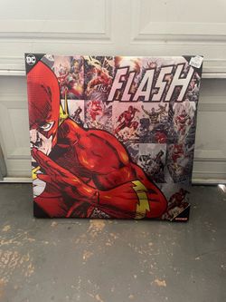 The Flash wall art