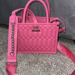 Pink Steve Madden Bag
