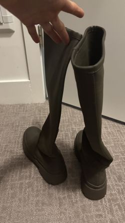 High Boots Olive brown