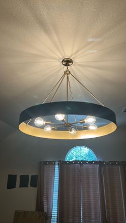 Large light fixture - 35 inch diameter new