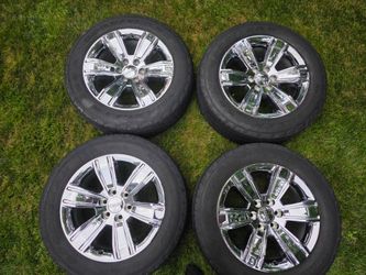 20 inch gmc wheels and tires