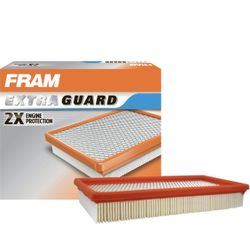 FRAM Extra Guard CA3660 Replacement Engine Air Filter for Select Audi, Chrysler, Dodge, Ford, Plymouth and Volkswagen Models, Provides Up to 12 Months