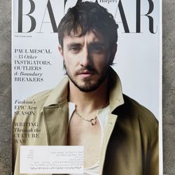 Harper’s Bazaar Magazine September 2023 Paul Mescal The Icons Issue