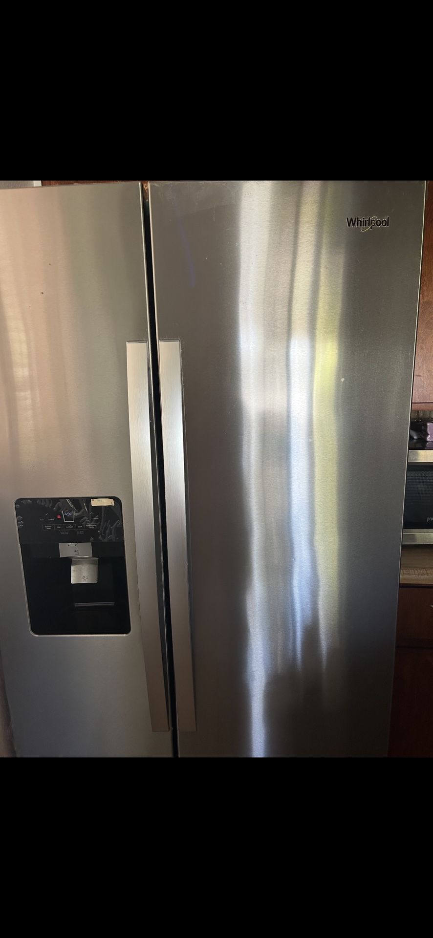 Whirlpool Fridge Silver