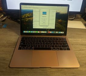 2018 13” MacBook Air, 1.6Ghz Dual Core i5, 8GB, 256GB SSD, New Battery