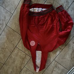 College Red Windbreaker 