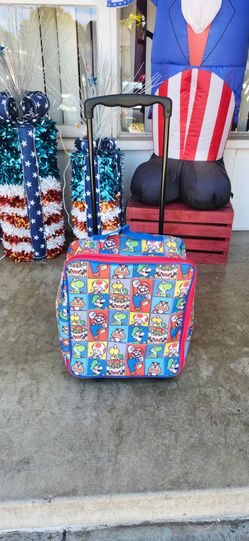 Kid's Mario Bros Luggage