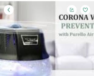 Free 1 Room Air Cleaner & Ionizer 