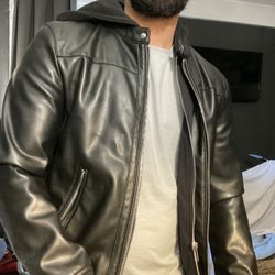 Zara Leather Jacket (men)