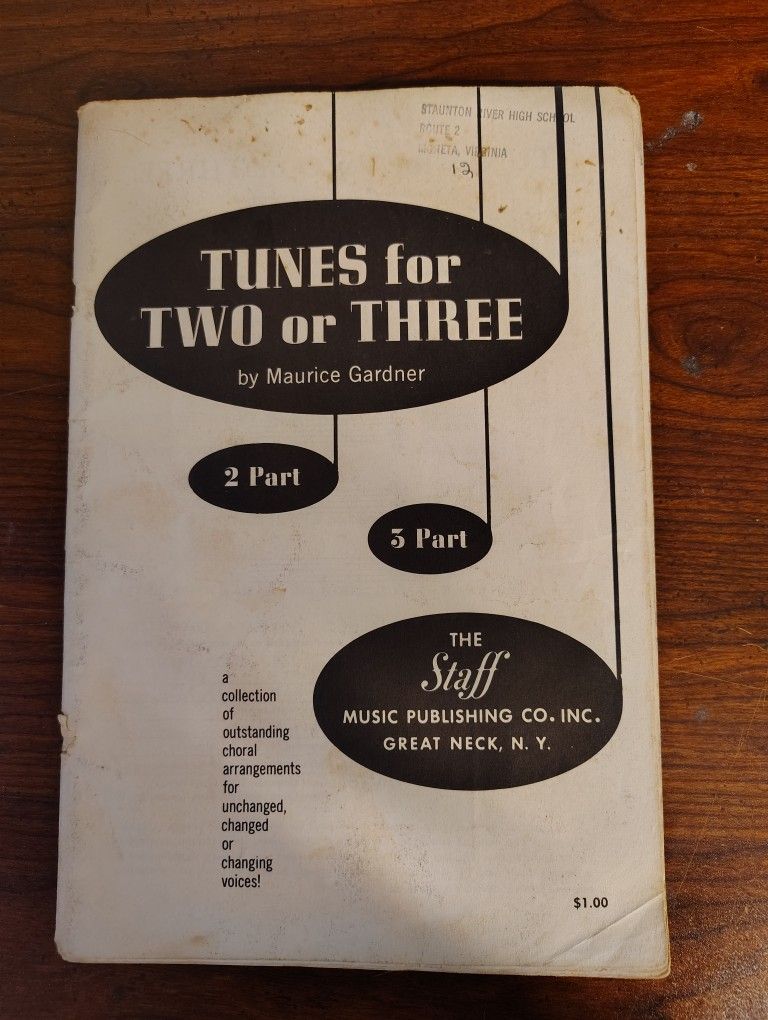 6 Vintage Music Books (For Guitar And Piano)