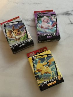 Pokemon Decks Japanese 