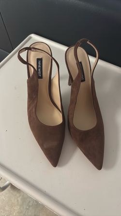 Brown heels  size 8 1/2