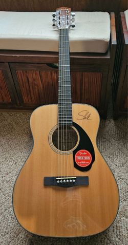 Shawn Mendes Autographed Guitar
