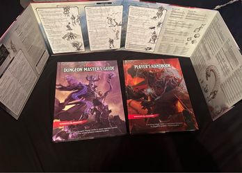 Dungeons and Dragons books 2014 Rulebooks