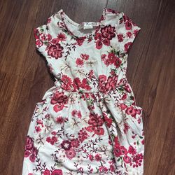 Girls Dress Flower Dress 2T