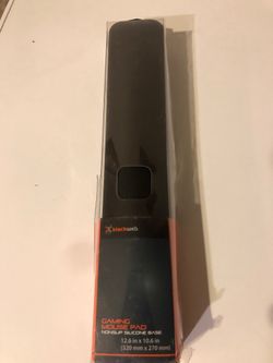 Silicone gaming mouse pad 13x 10