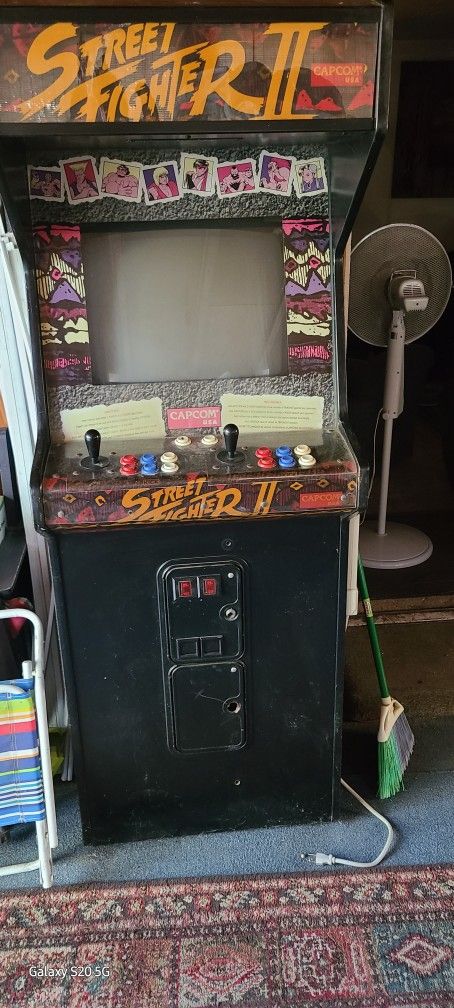 Street Fighter 2 Arcade Game Collectibles