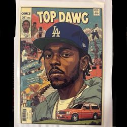 Kendrick Comic Cover Art