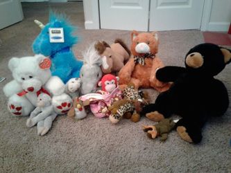 Stuffed animal lot