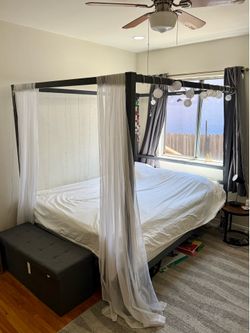 Queen size bed frame