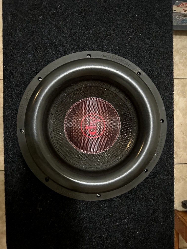 12" Ap Subwoofer 2,400 Watts Peak