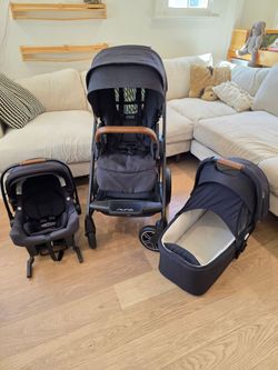 Nuna MIXX Next + PIPA URBN + Bassinet Complete Set