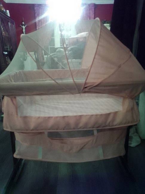 Pink Bassinet