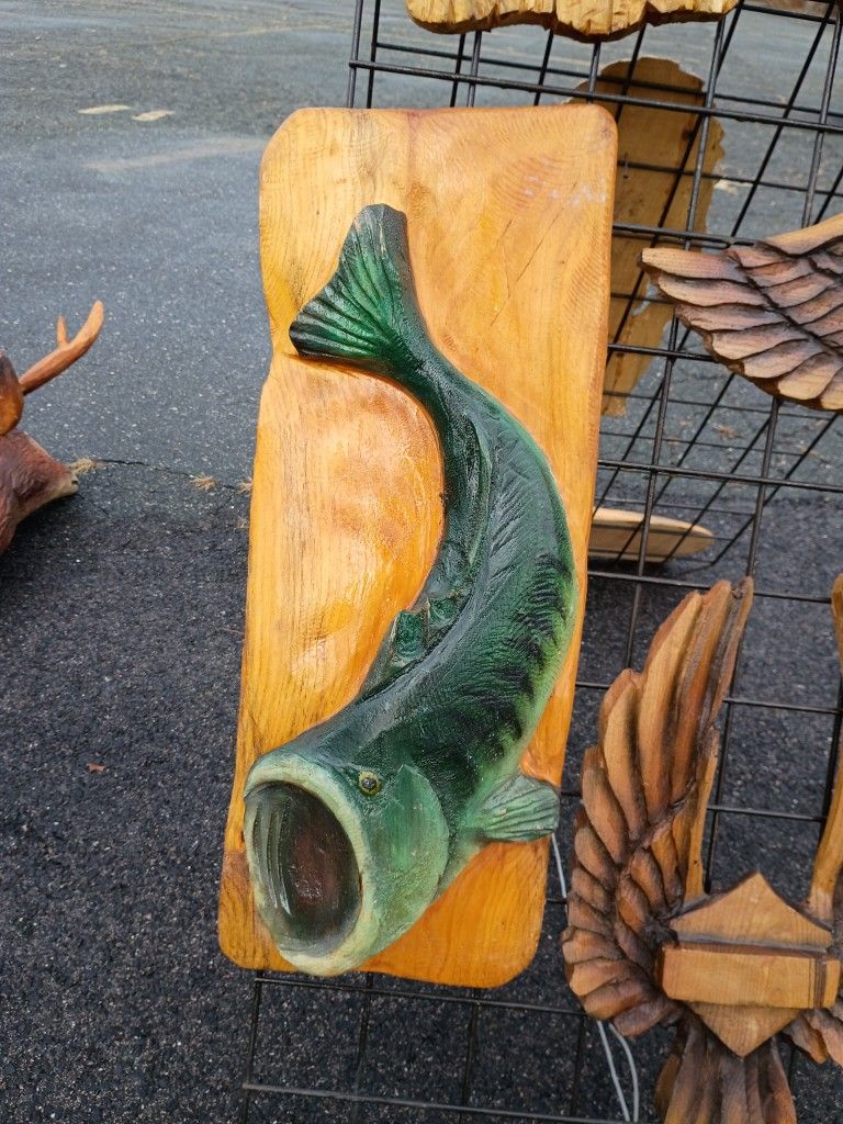 Large Mouth Bass Plaque