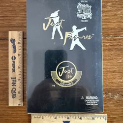 1999 Just Minors Just Figures Justifiable Figures Box Factory Sealed Possible Hank Aaron John Elway